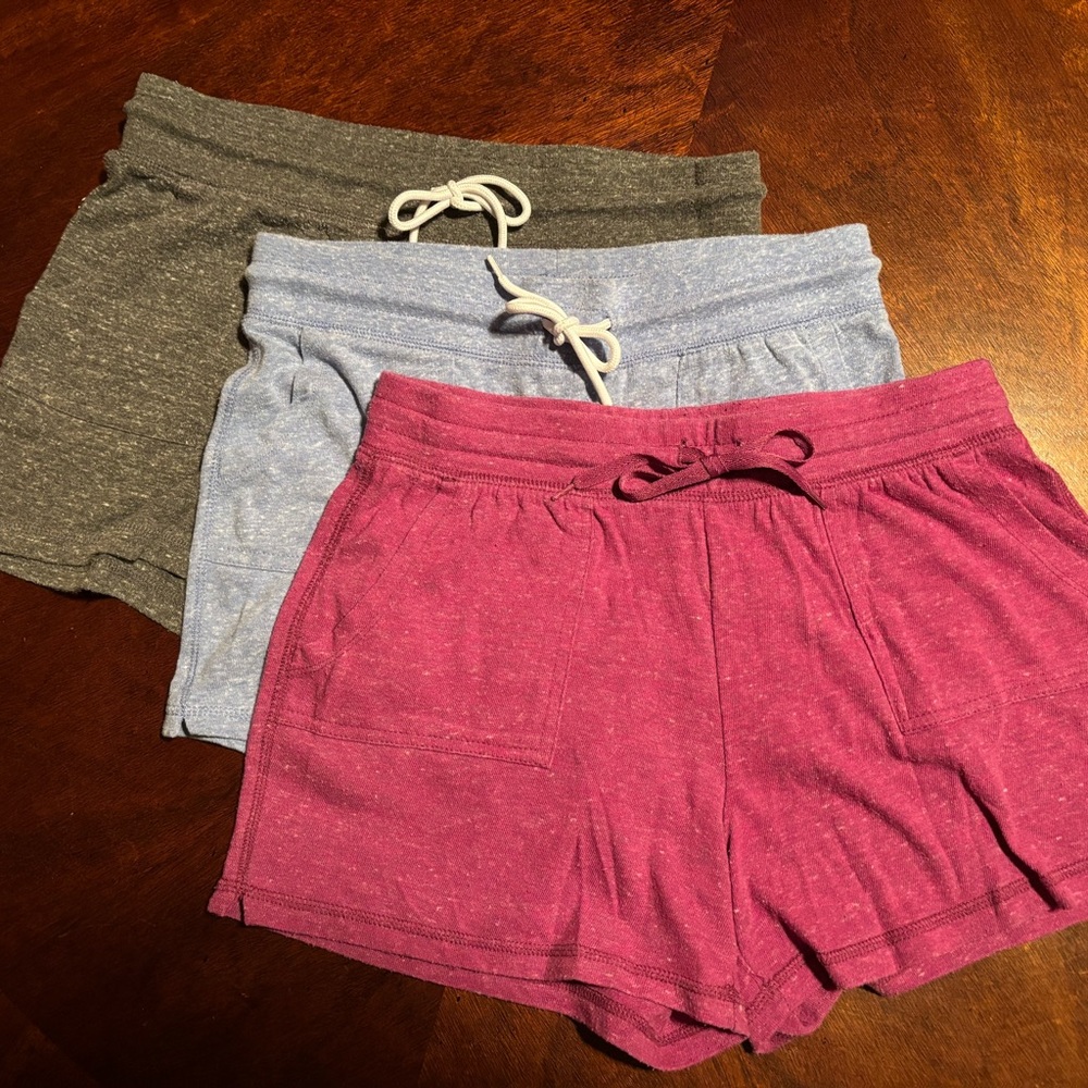 Jersey shorts- 3 pair